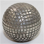 Vintage Silver Detachable Golf Ball Themed Shaker