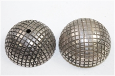 Vintage Silver Detachable Golf Ball Themed Shaker