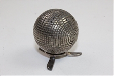 Vintage Silver Golf Ball Themed Mini-Tripod Holder