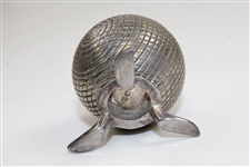 Vintage Silver Golf Ball Themed Mini-Tripod Holder