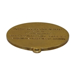 1922 Northern California Golf Association Annual Open Championship Medal Won by Jock Hutchison