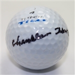 Chandler Harper Signed Golf Ball JSA COA