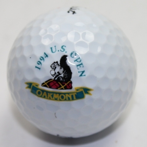 Ernie Els Signed 1994 US Open at Oakmont Logo Golf Ball JSA COA