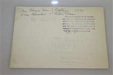 Three 1936 Curtis Cup Original Photos - PlanetNews London - Captains & Match