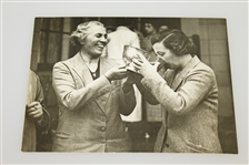 Three 1936 Curtis Cup Original Photos - PlanetNews London - Captains & Match