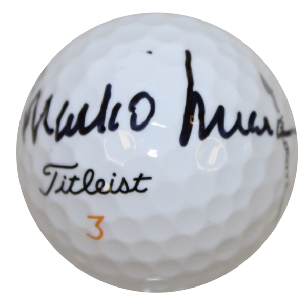 Mark O'Meara Signed Masters Logo Golf Ball JSA #T66104
