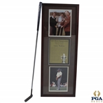 Lanny Wadkins 1977 PGA Championship Winning Putter with PGA Champion Display