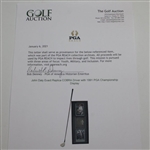 John Daly Exact Replica COBRA Driverwith 1991 PGA Championship Display