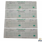 John Mahaffey 1978 PGA Championship at Oakmont CC Winning Scorecards JSA ALOA