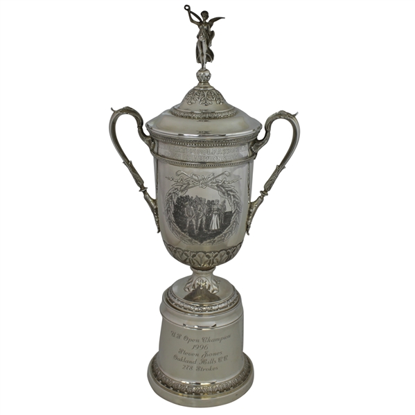 Steve Jones Personal 1996 US Open Championship Sterling Silver Trophy Won At Oakland Hills