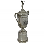 Steve Jones Personal 1996 US Open Championship Sterling Silver Trophy Won At Oakland Hills