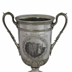 Steve Jones Personal 1996 US Open Championship Sterling Silver Trophy Won At Oakland Hills