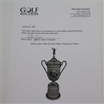 Steve Jones Personal 1996 US Open Championship Sterling Silver Trophy Won At Oakland Hills