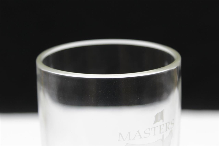 1991 Masters Awarded Eagle Hole #9 Crystal Highball Glass - Steve Jones Collection