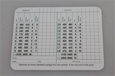 Sixteen (16) Augusta National Golf Club Blank Scorecards - Steve Jones Collection