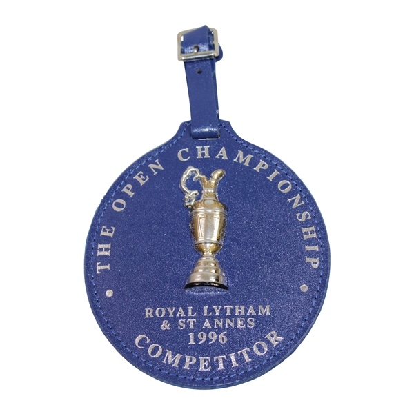 Steve Jones 1996 OPEN Championship at Royal Lytham Competitor Bag Tag