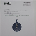 Steve Jones' 1996 OPEN Championship at Royal Lytham Competitor Bag Tag