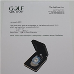 Steve Jones' 1991 The Players Championship Contestant Money Clip/Badge