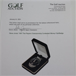 Steve Jones' 1997 The Players Championship Contestant Money Clip/Badge