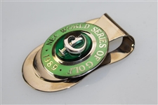 Steve Jones' 1989 NEC World Series of Golf Contestant Money Clip/Badge