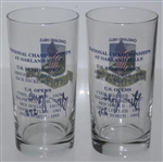Steve Jones' 1996 US Open at Oakland Hills Glasses Signed with Score JSA ALOA