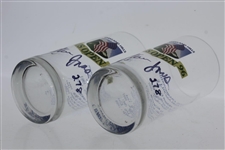 Steve Jones' 1996 US Open at Oakland Hills Glasses Signed with Score JSA ALOA