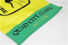 1998 John Deere Quad City Classic Course Flown Flag Signed by Winner Steve Jones JSA ALOA