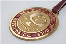 Steve Jones' 1989 NEC World Series of Golf Competitor Bag Tag