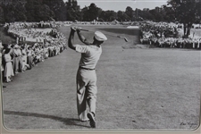 Ben Hogan Signed Cut with 1950 US Open 1-Iron Framed Display - Steve Jones Collection JSA ALOA