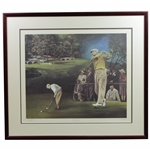 Byron Nelson Signed Ltd Ed 1937 Masters Winner Framed Print #1/25 JSA ALOA