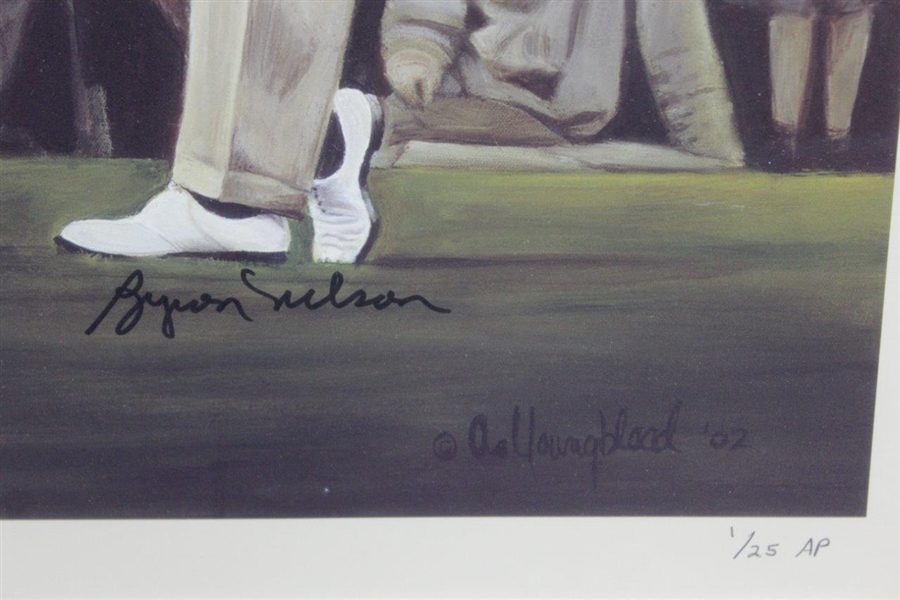 Byron Nelson Signed Ltd Ed '1937 Masters Winner' Framed Print #1/25 JSA ALOA