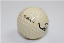 Tom Weiskopf Signed Classic Personal Logo 'Weiskopf Gold Crown' Golf Ball JSA ALOA
