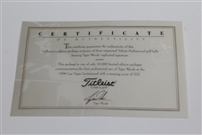 Tiger Woods 1st Victory Las Vegas Invitational Ltd Ed Commemorative Golf Ball Set in Box