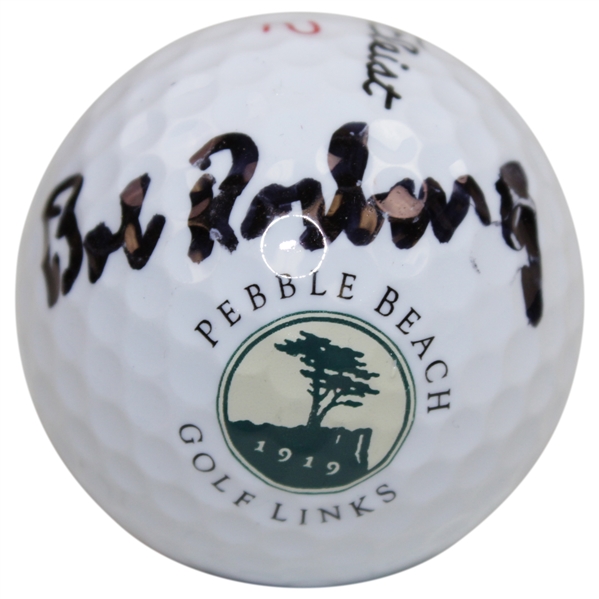 Bob Rosburg Signed Pebble Beach Golf Links Logo Golf Ball - 1961 Bing Crosby Win JSA ALOA