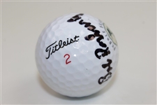 Bob Rosburg Signed Pebble Beach Golf Links Logo Golf Ball - 1961 Bing Crosby Win JSA ALOA
