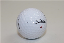 Arnold Palmer Signed Titleist Masters Logo Golf Ball JSA ALOA