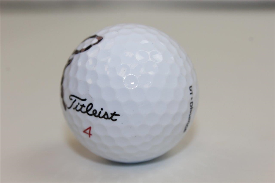 Arnold Palmer Signed Titleist Masters Logo Golf Ball JSA ALOA