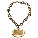2004 Ryder Cup at Oakland Hills Bracelet Gifted to Volunteer Kirsten Samson in Box with Nametag & Bag Tag