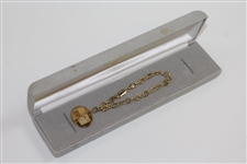 2004 Ryder Cup at Oakland Hills Bracelet Gifted to Volunteer Kirsten Samson in Box with Nametag & Bag Tag