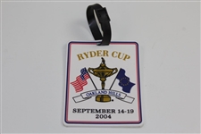 2004 Ryder Cup at Oakland Hills Bracelet Gifted to Volunteer Kirsten Samson in Box with Nametag & Bag Tag