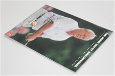 Arnold Palmer Signed 1999 Home Depot Invitational Program JSA ALOA
