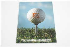 Arnold Palmer Signed 1999 Home Depot Invitational Program JSA ALOA