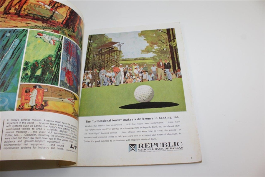 1963 PGA Championship at DAC Country Club Official Program - Jack Nicklaus Winner