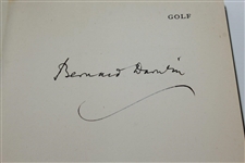 Bernard Darwin Signed 1954 'Golf: Pleasures of Life Series' Book JSA ALOA