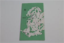 Jack Nicklaus Signed 1975 Masters Tournament Spectator Guide JSA ALOA