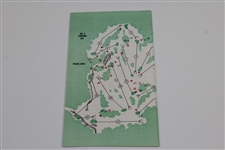 Jack Nicklaus Signed 1986 Masters Tournament Spectator Guide JSA ALOA