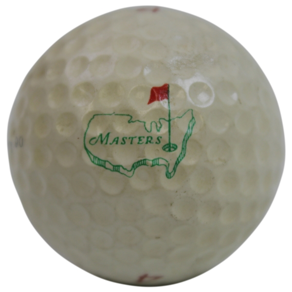 Vintage Masters Tournament Logo Titleist 4 Golf Ball