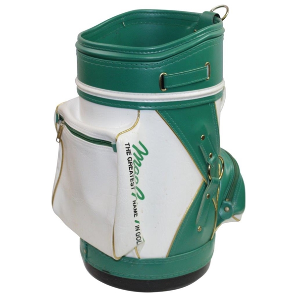 Classic Green & White MacGregor Den Caddy Golf Bag