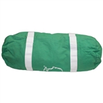Vintage Masters Tournament Logo Green & White Canvas Duffel Bag