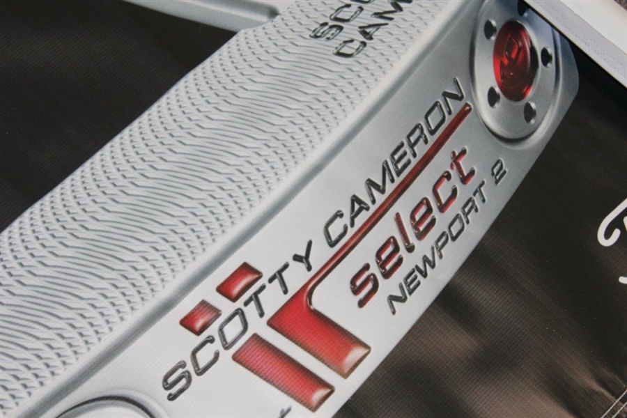 Large 2014 Scotty Cameron Fine Milled Putters GoLo & Newport Titleist Banner - 3ft x ~6ft